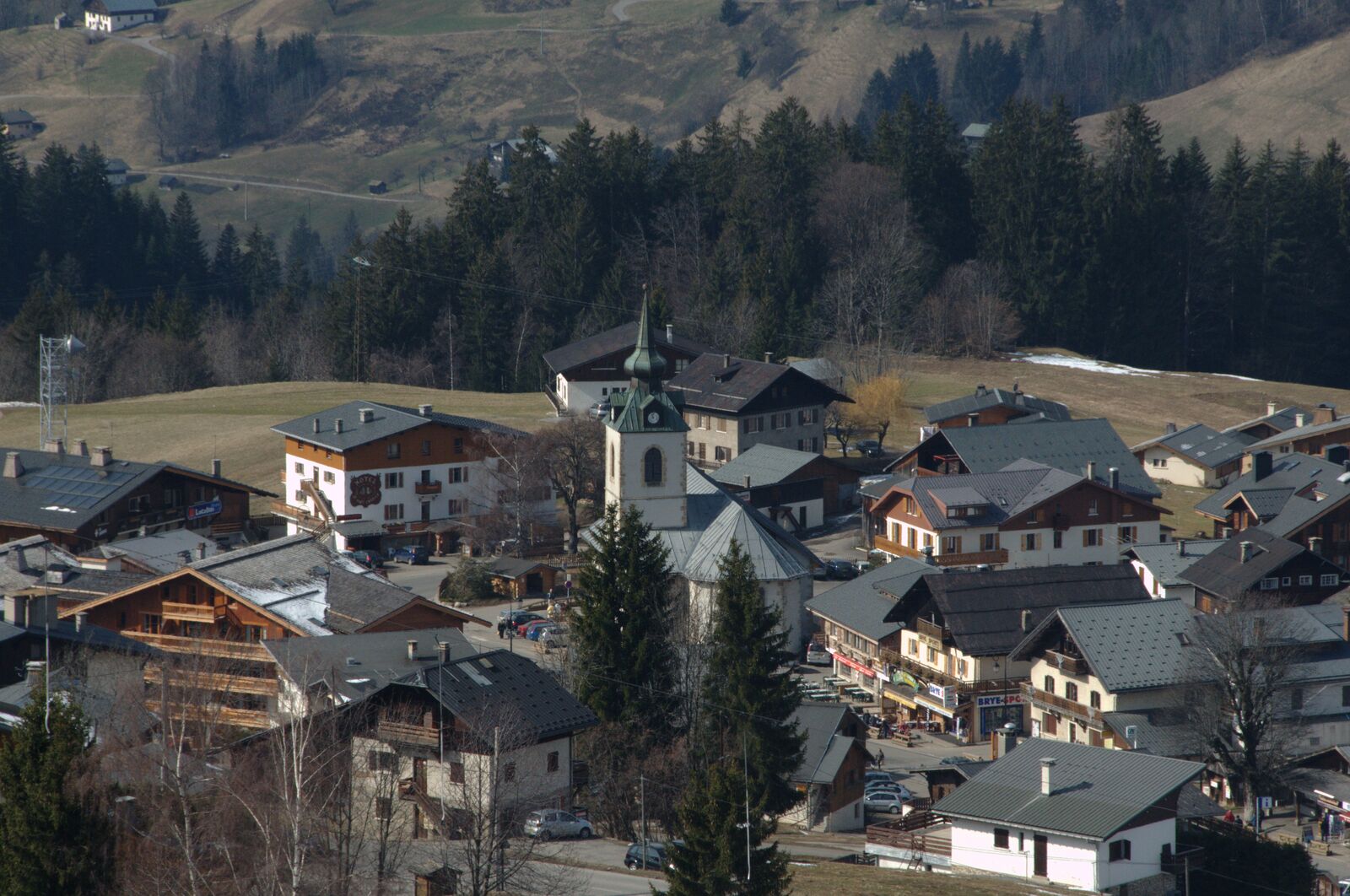 Village de Notre-Dame-de-Bellecombe, Espace Diamant, Val d'Arly